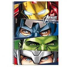 libreta vengadores/avengers